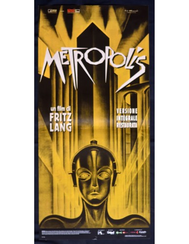 Locandina metropolis fritz - locandina,