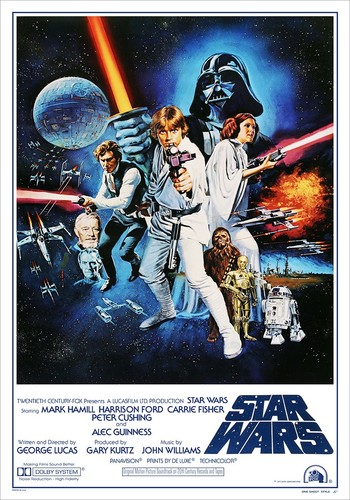 Star wars locandina del - wars,
