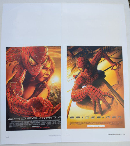 Lotto locandine spider - lotto, spider-man
