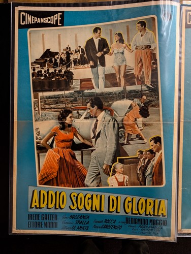 Locandina film addio - film, di