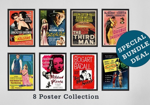 Noir movie collection poster - noir,