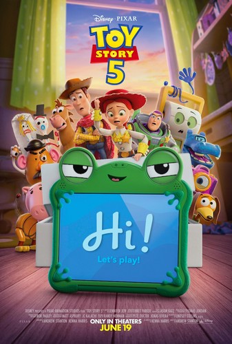Poster toy story - 5, film