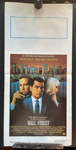 Wall street locandina - wall,