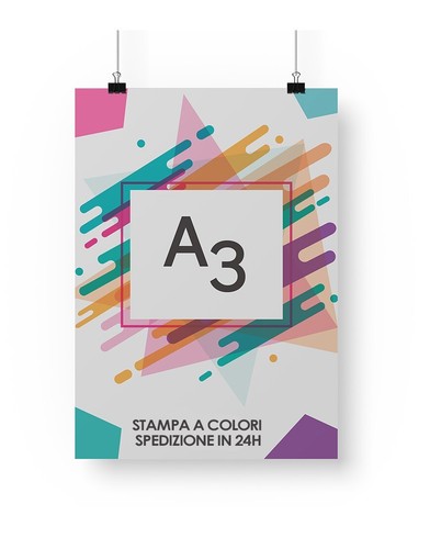 Stampa 100 locandine - stampa,