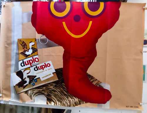 Poster locandina ferrero duplo - poster,