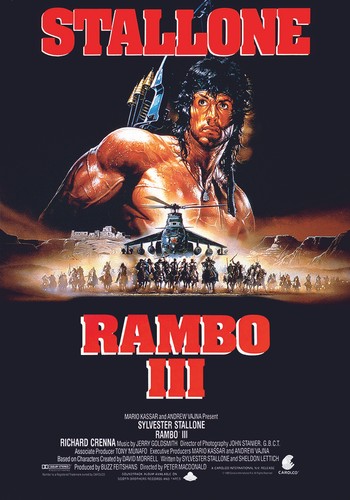 Manifesto poster rambo iii - manifesto,