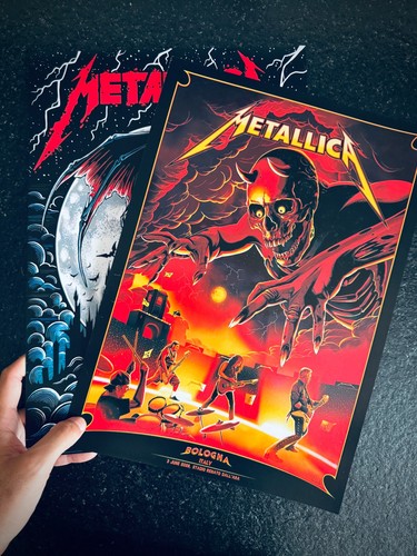 Metallica poster concerto - metallica,