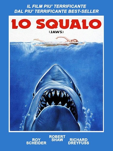 Poster locandina squalo - poster,