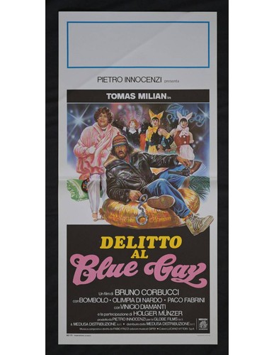 Locandina delitto blue gay - delitto,