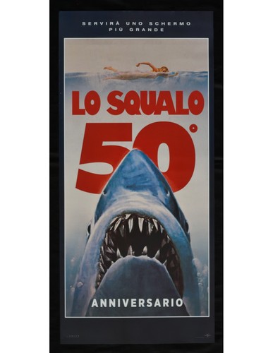 Locandina squalo jaws - locandina, lo