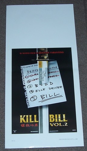 Kill bill vol locandina - kill,