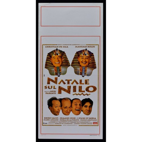 Locandina natale sul nilo - sul,