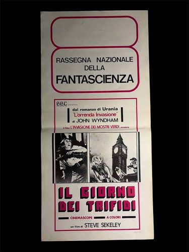 Locandina giorno trifidi - giorno, di