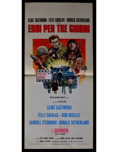 Locandina guerrieri clint - i,