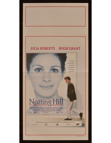 Locandina notting hill julia - notting,