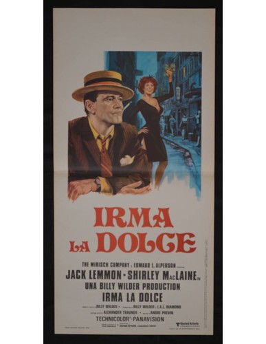 Locandina irma dolce - locandina, la