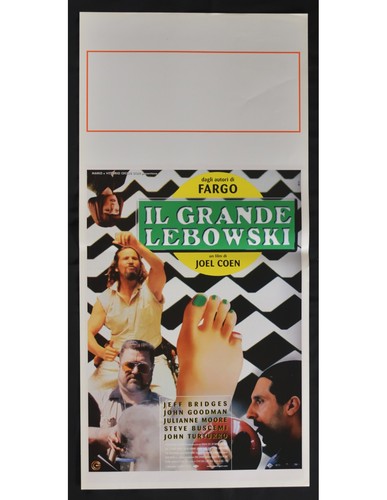 Locandina grande lebowski - il,