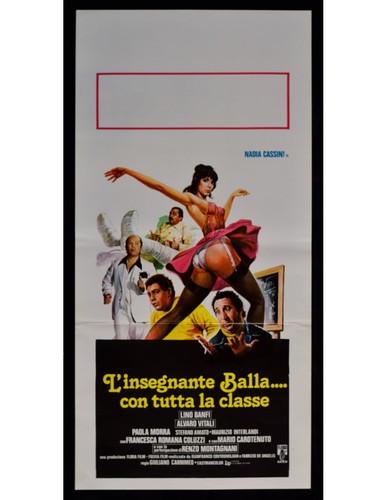Locandina insegnante balla - l'insegnante,
